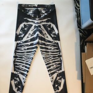 BLACK MILK Bone Machine Leggings-L
